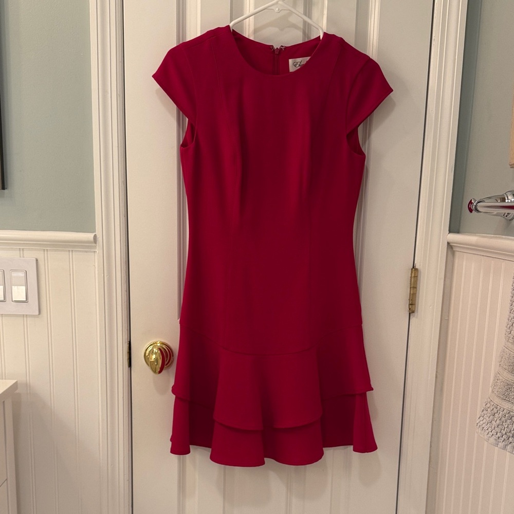 Eliza J Raspberry Mini Dress